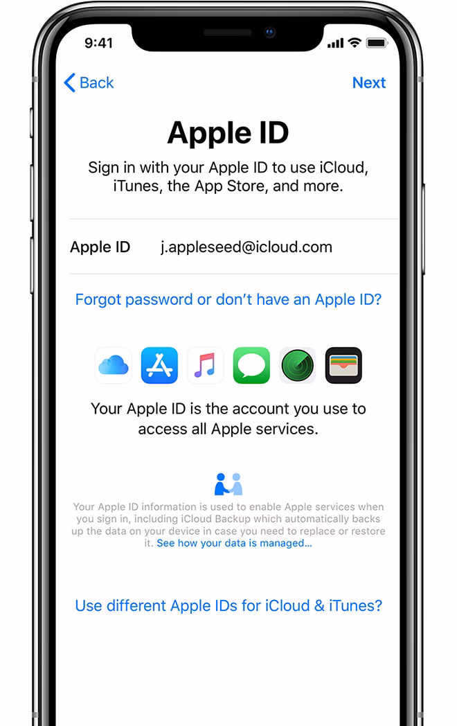 Can I sign in with my Apple ID?
