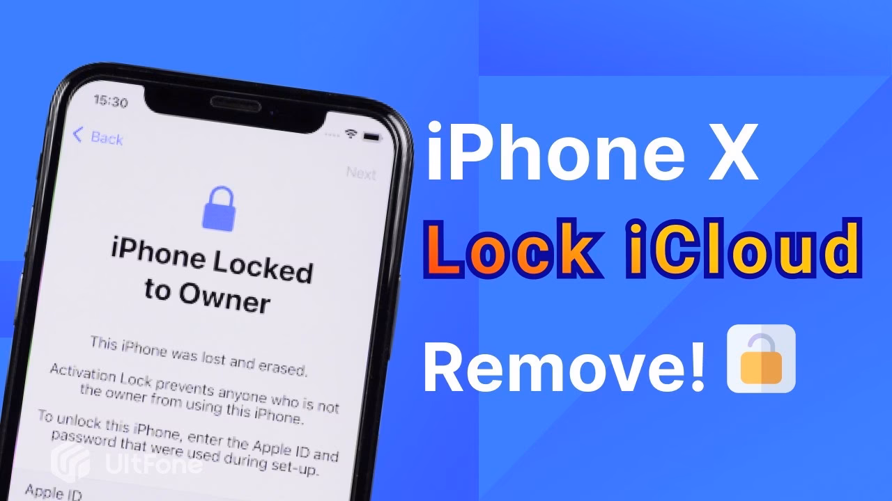 How to remove iCloud Activation Lock from iPhone X or XR?
