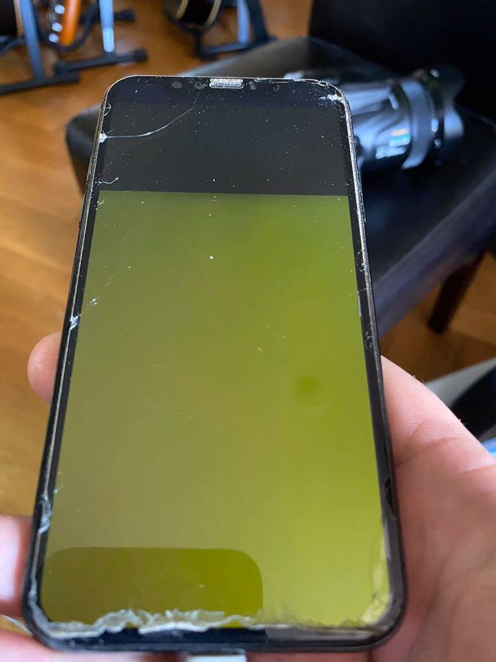 Why is my iPhone X screen yellow?