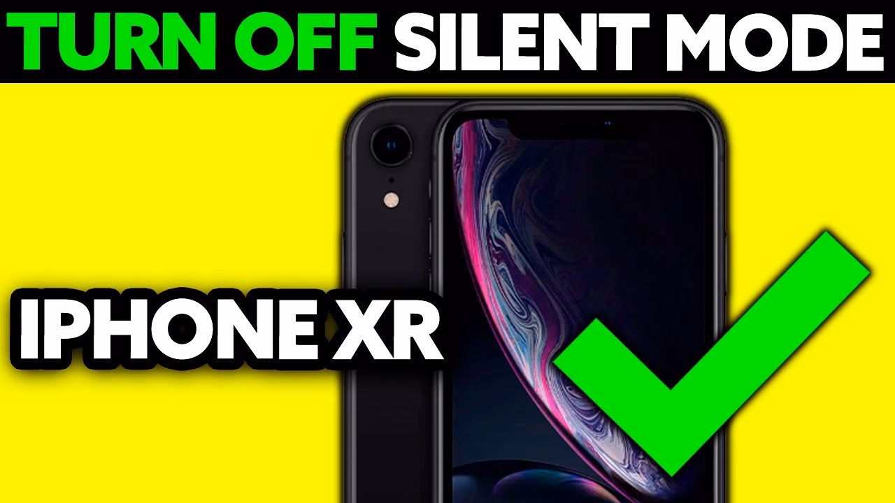 How to turn silent mode on iPhone?