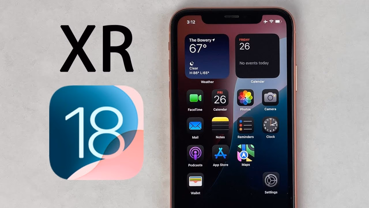 How to update iPhone XR software?