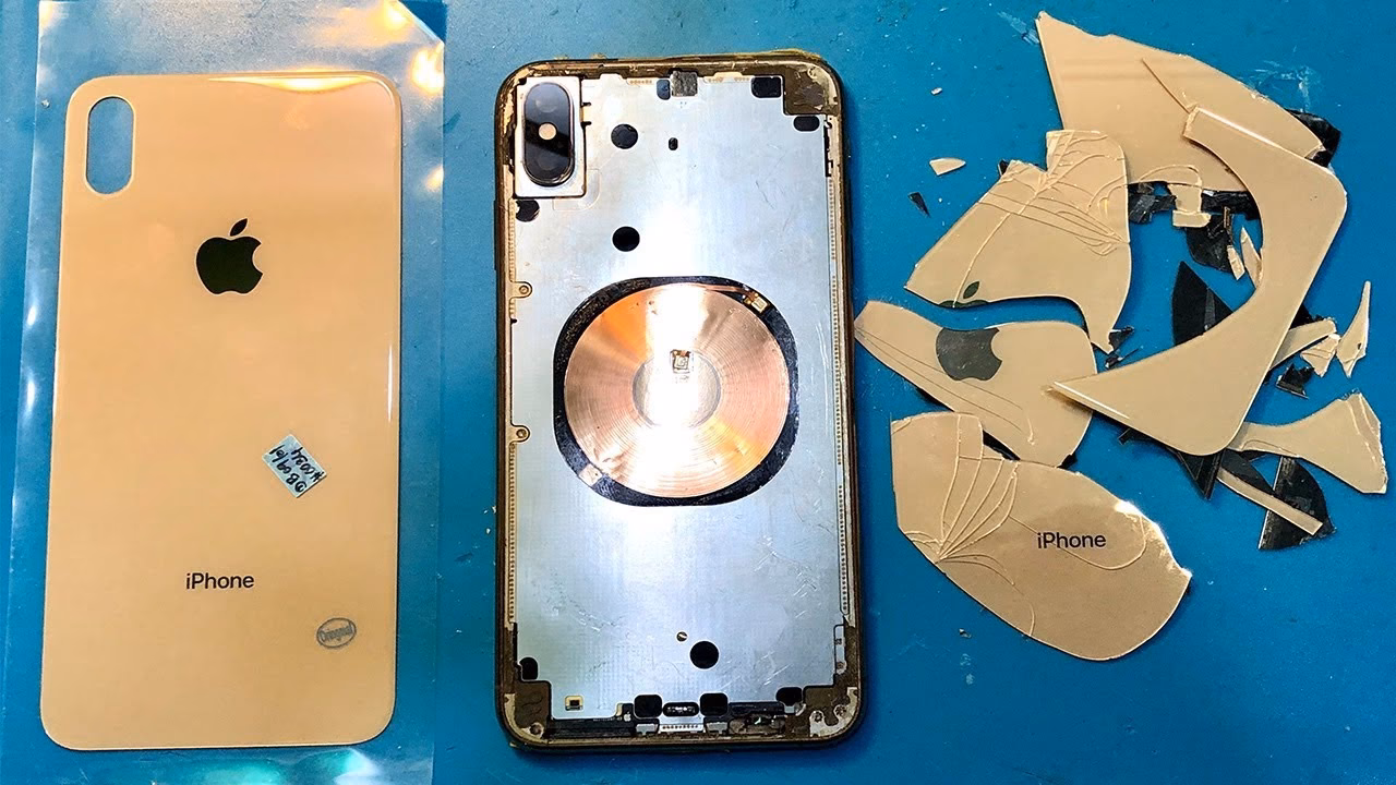 How to fix iPhone XS Max with broken back glass?