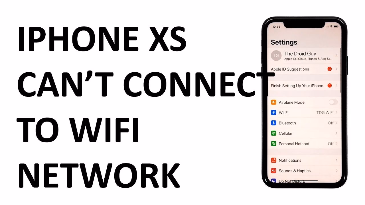 How to fix WiFi on iPhone XS & XS Max?