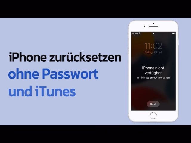 Wie kann ich mein iPhone auf die Werkseinstellungen zurücksetzen?
