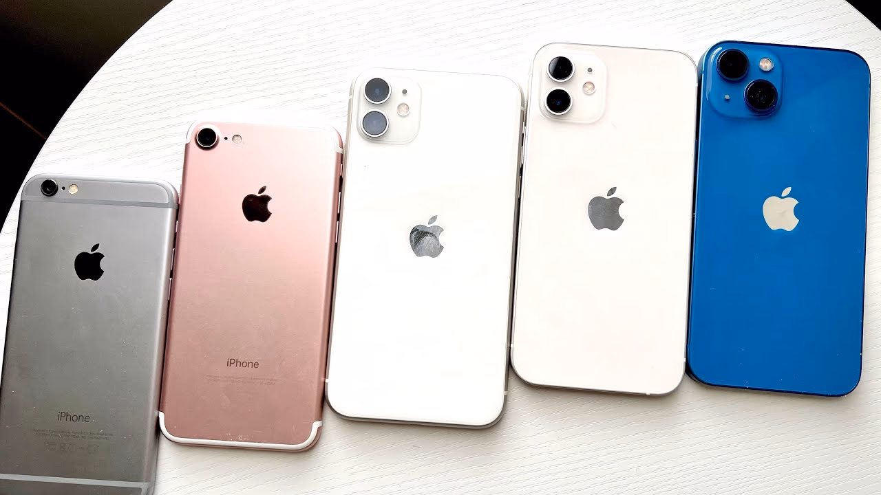 Are Apple iPhones ranked in order of greatness?