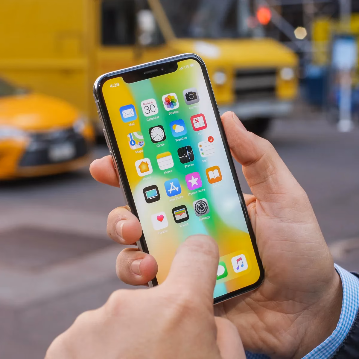 How big is the iPhone X screen?