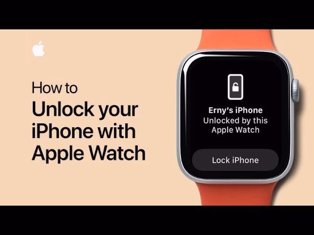 How to lock iPhone with Apple Watch?