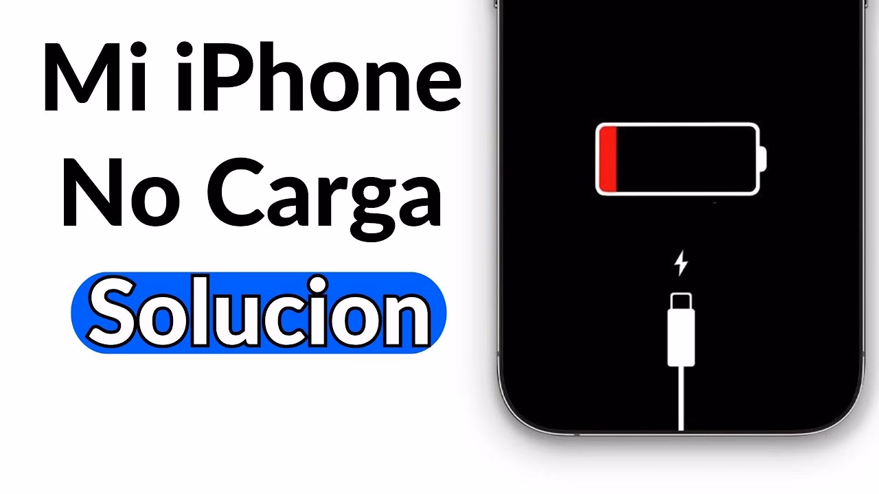 ¿Por qué mi iPhone no carga la batería?