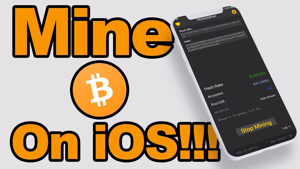 Do you need an iPhone to start a crypto mining business?