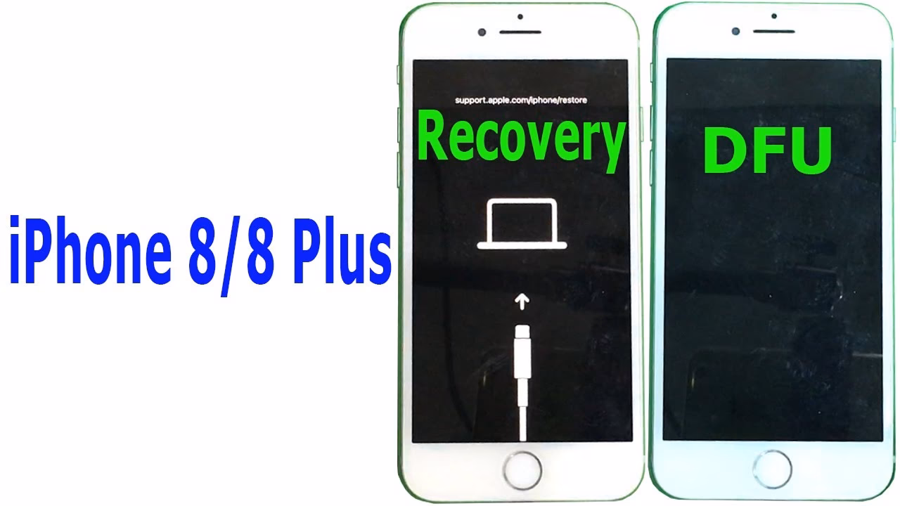 How to put iPhone 8 x in DFU mode?