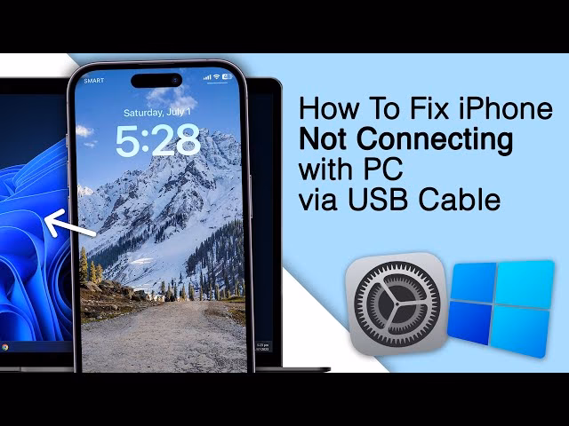 Why can't I connect my iPhone to my computer?