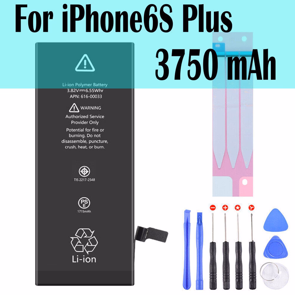 What is the battery capacity of iPhone 6S Plus?