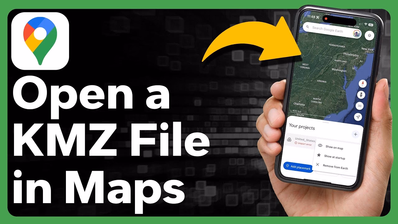 How to import a KML file into Google Maps?