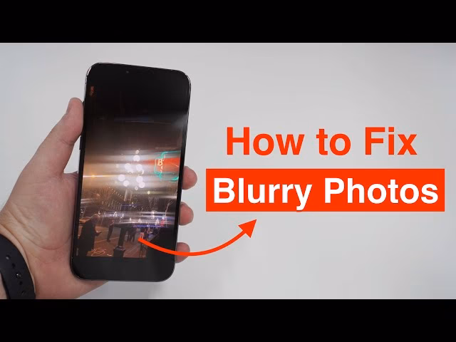 How to fix blurry iPhone photos on Mac?