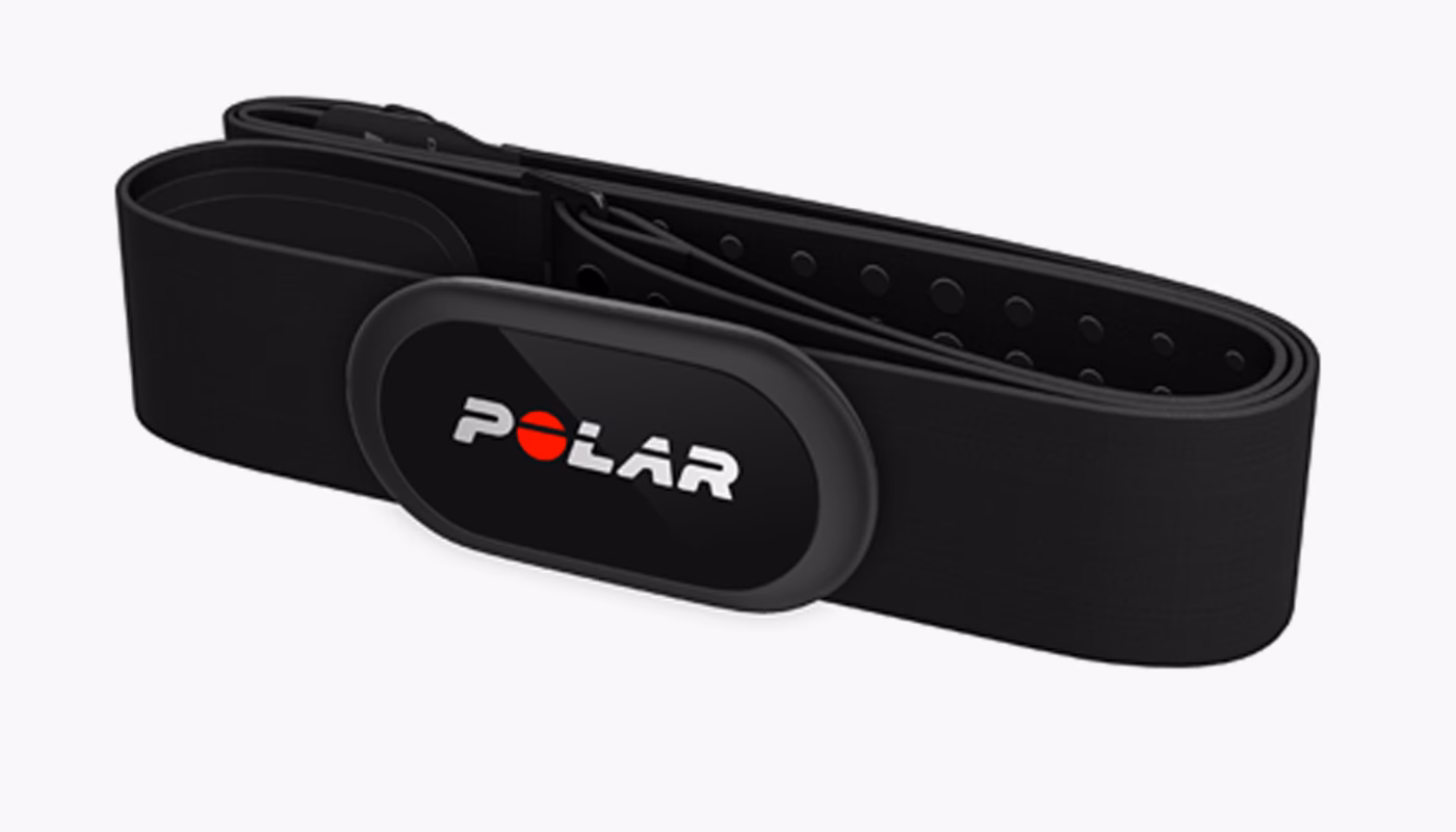 How do I pair the h9/h10 heart rate sensor with my Polar device?