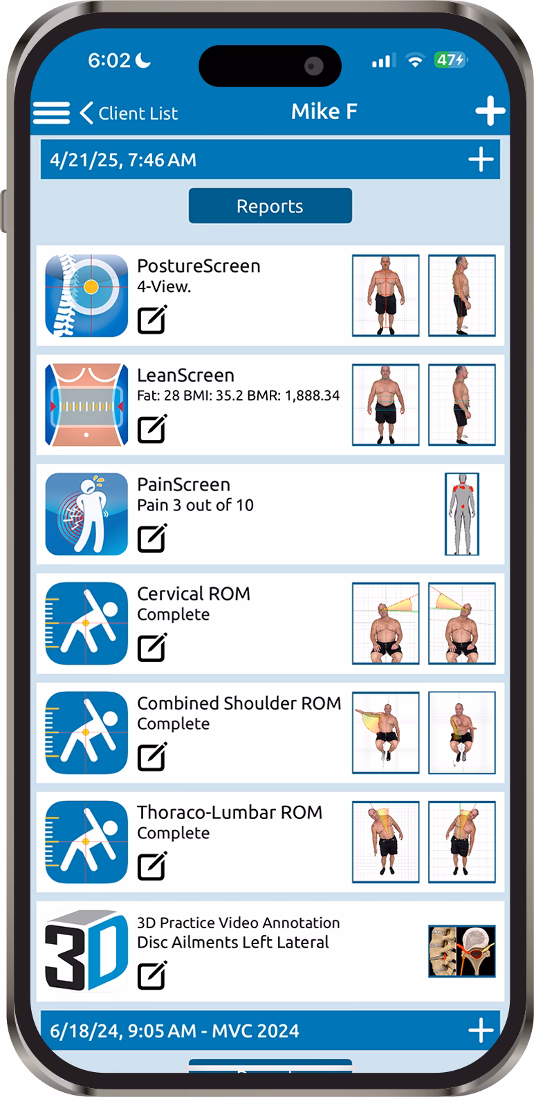 Where can I download a posture analysis app?