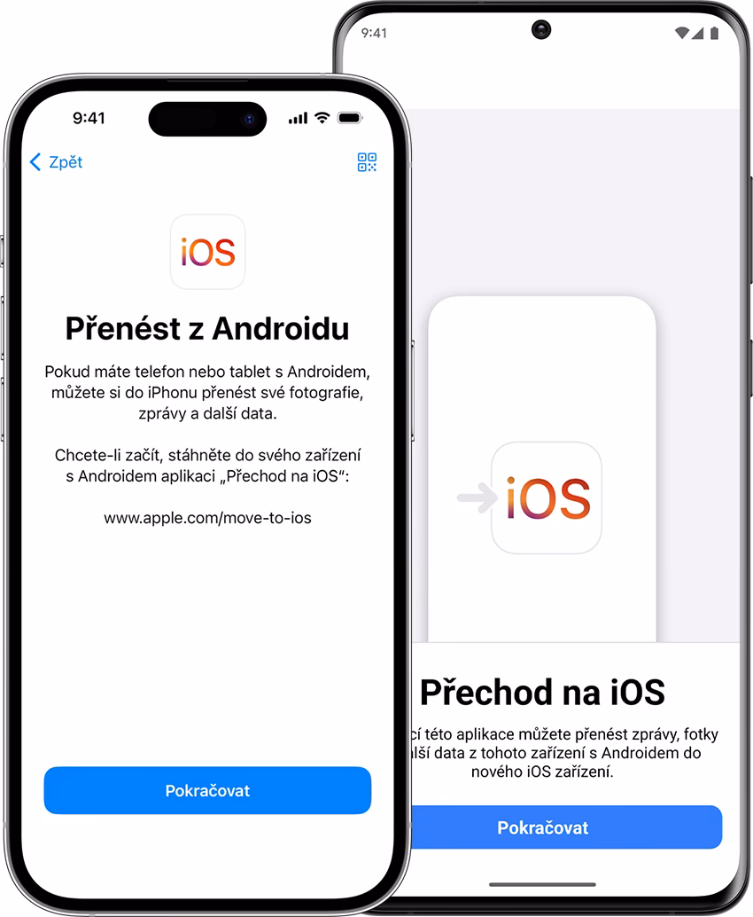 Jak přenést data z Androidu?