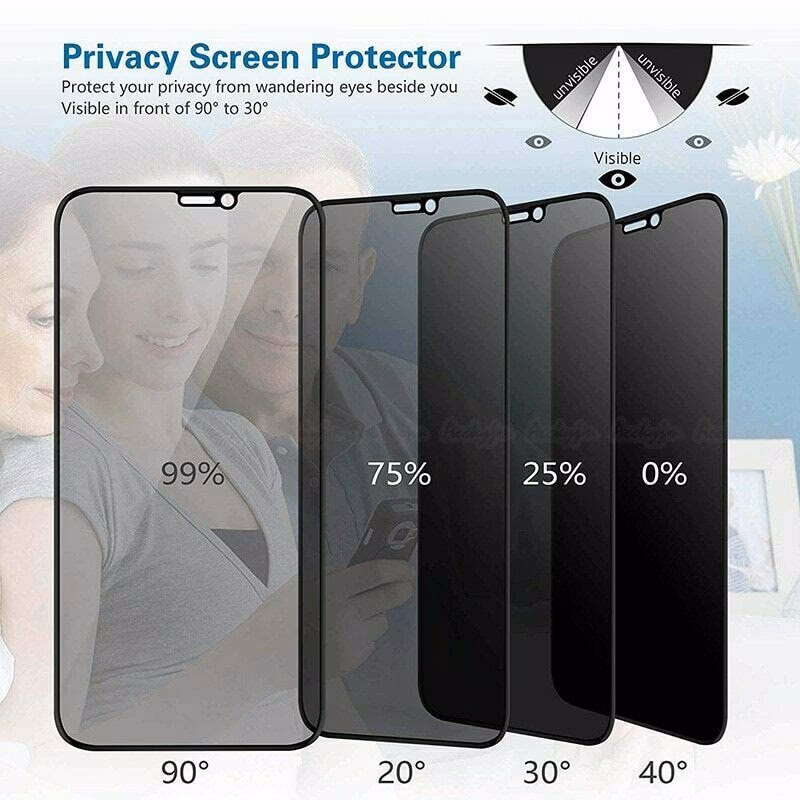 How do I Turn on a privacy screen on iPhone?