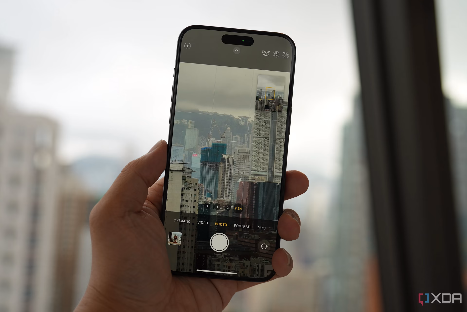 How do I set up a Pro mode on my iPhone?