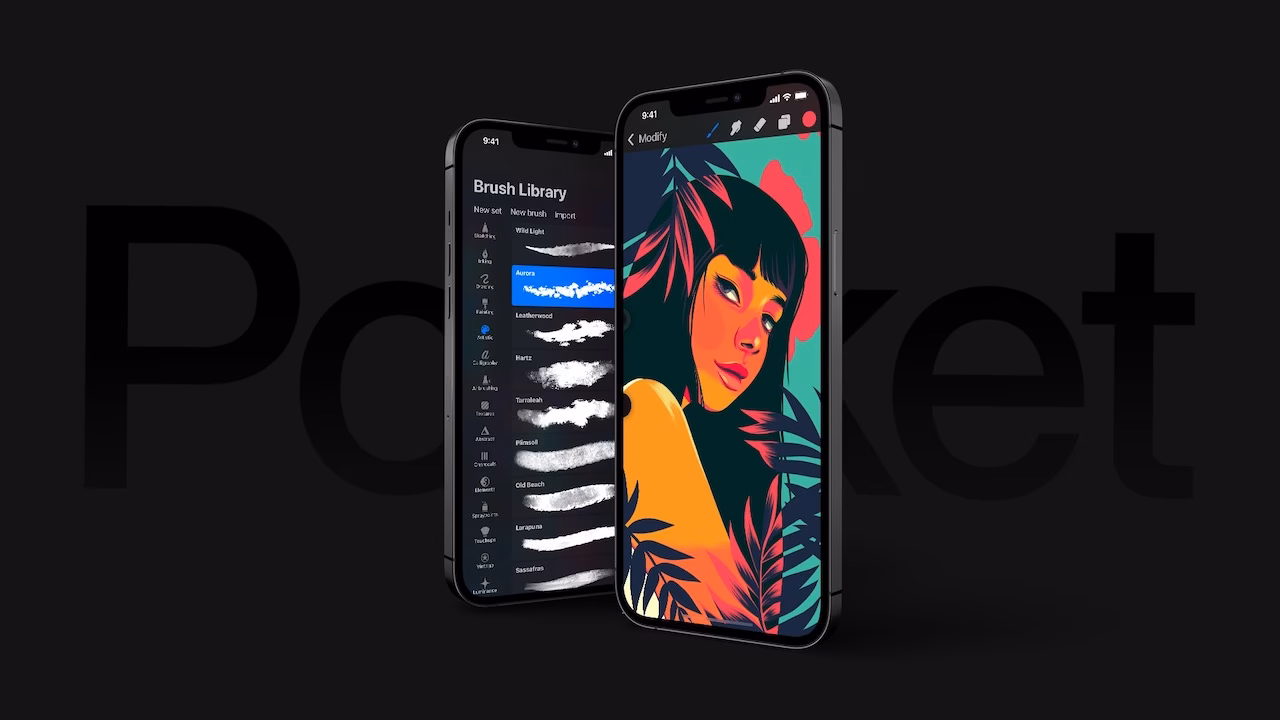What is the latest version of Procreate Pocket?