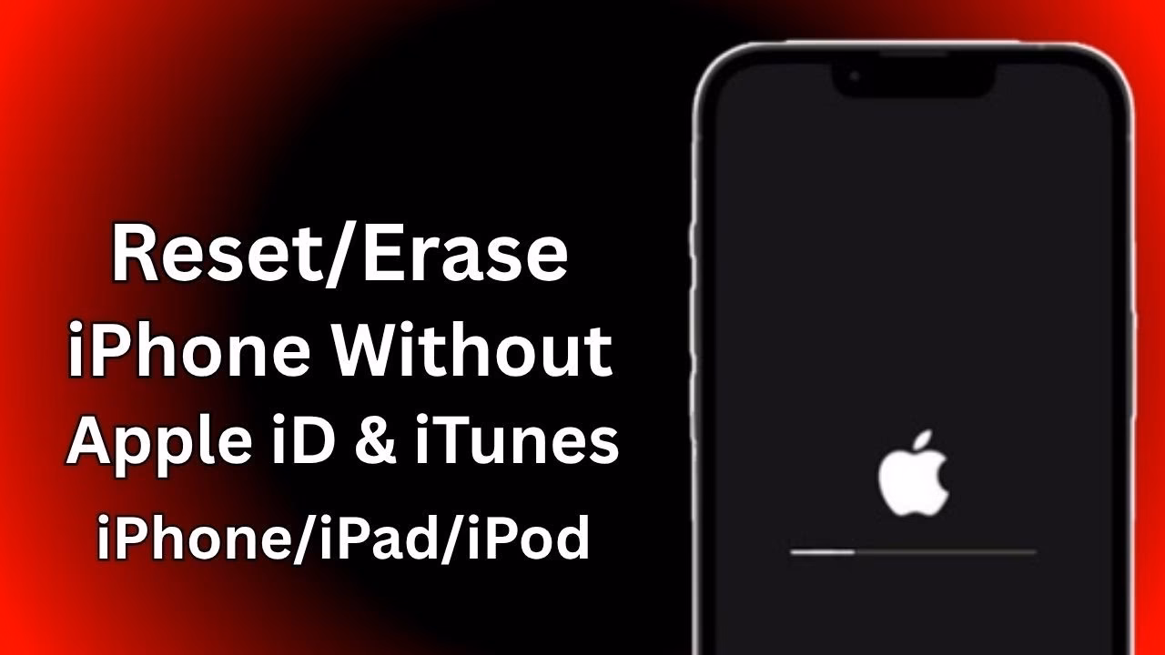 How do I Reset my iPhone without iTunes?