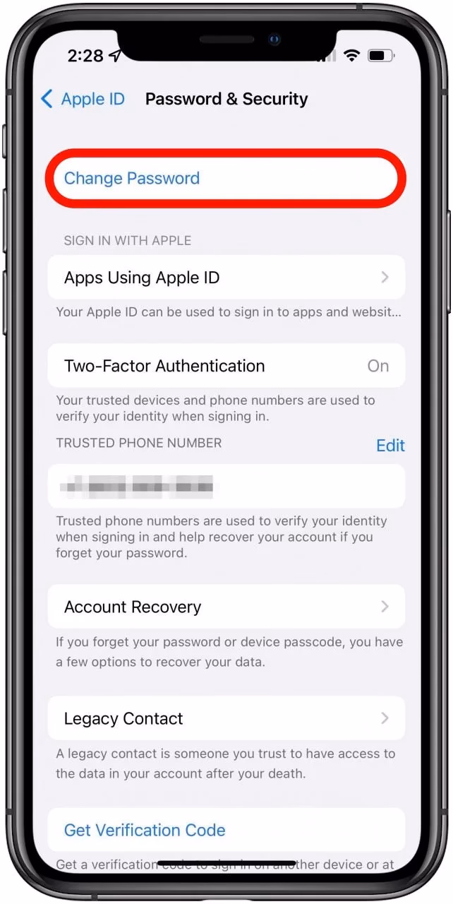 How to reset Apple ID password?