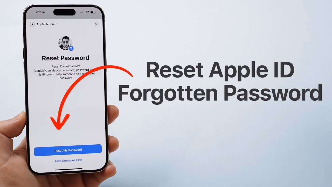 How do I Reset my Apple ID password?