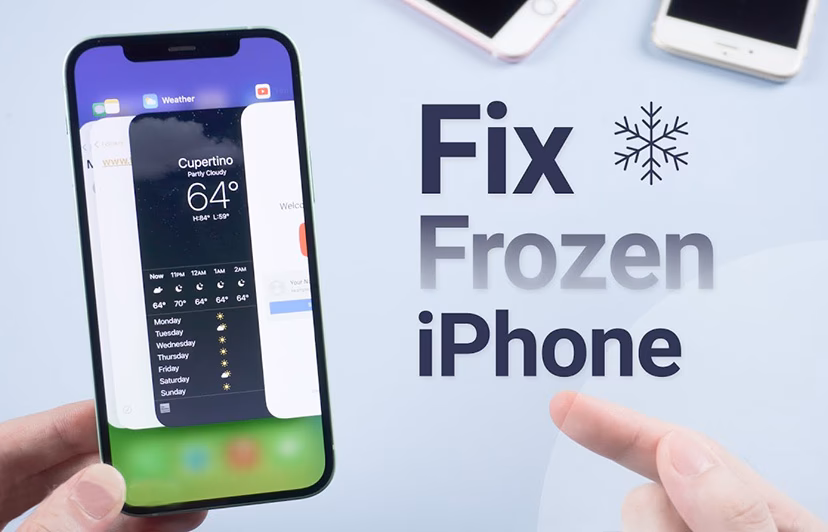 How do I fix a freeze on my iPhone?