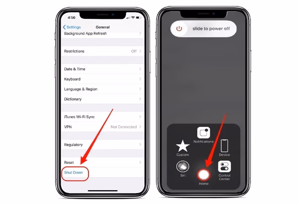 How to clear iPhone X RAM?