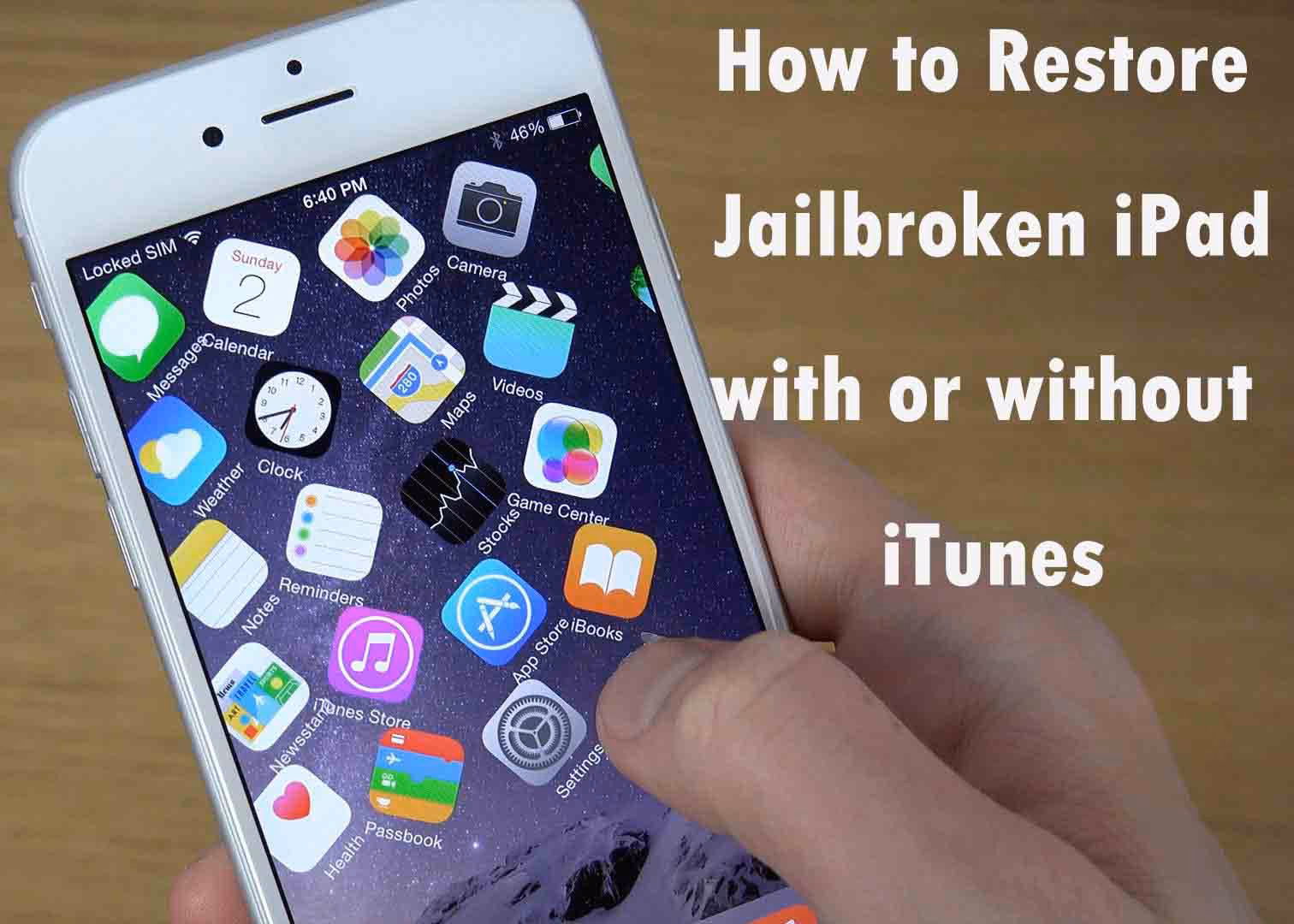 How to remove jailbreak from a jailbroken device?