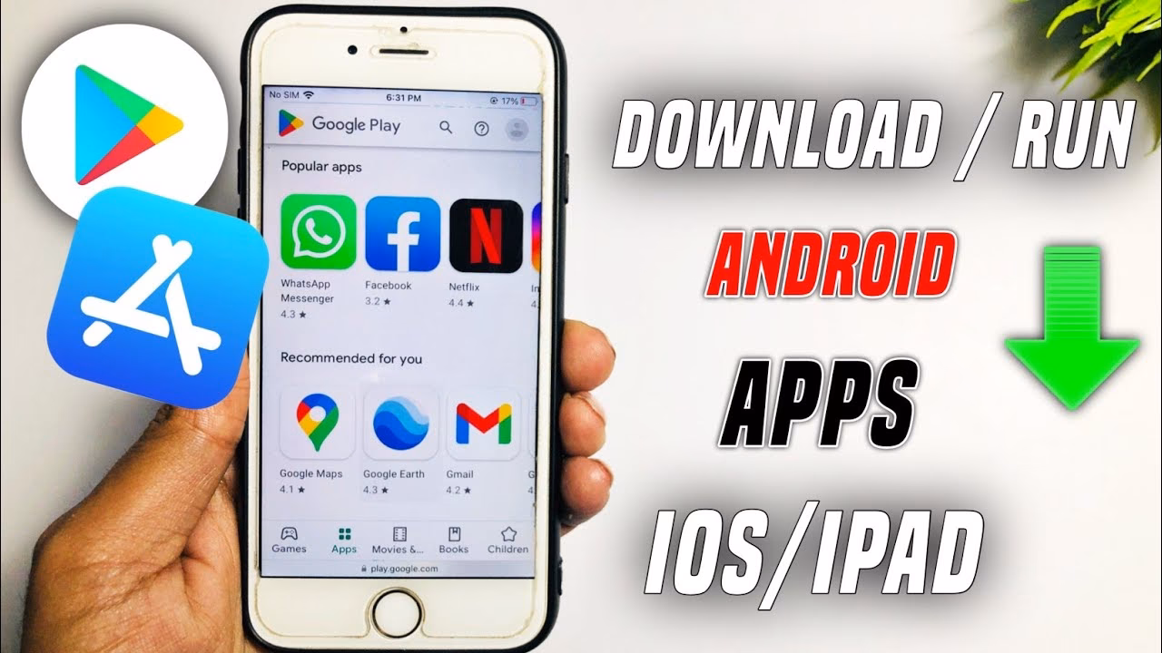 Can you download Android apps on iPhone?