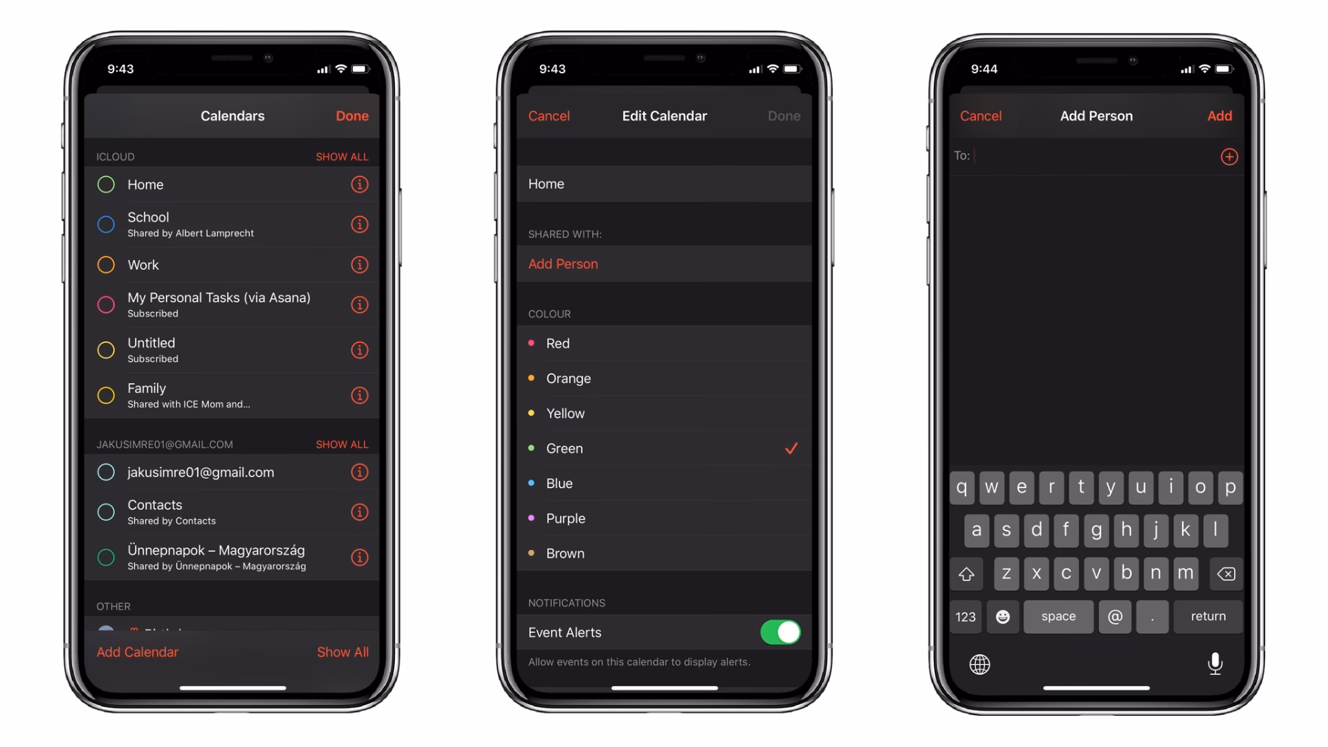 Jak sdílet kalendář přes iCloud?