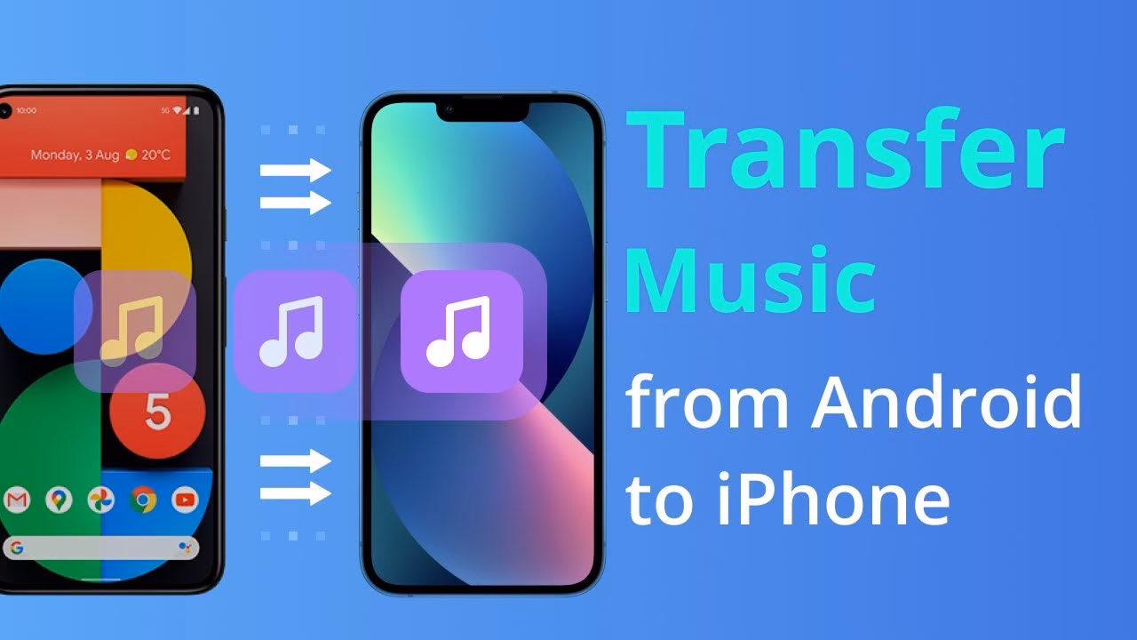 How do I transfer music from Android to PC?