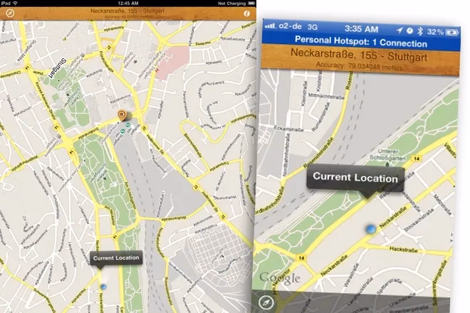 How do I use gps2ip on my iPad?