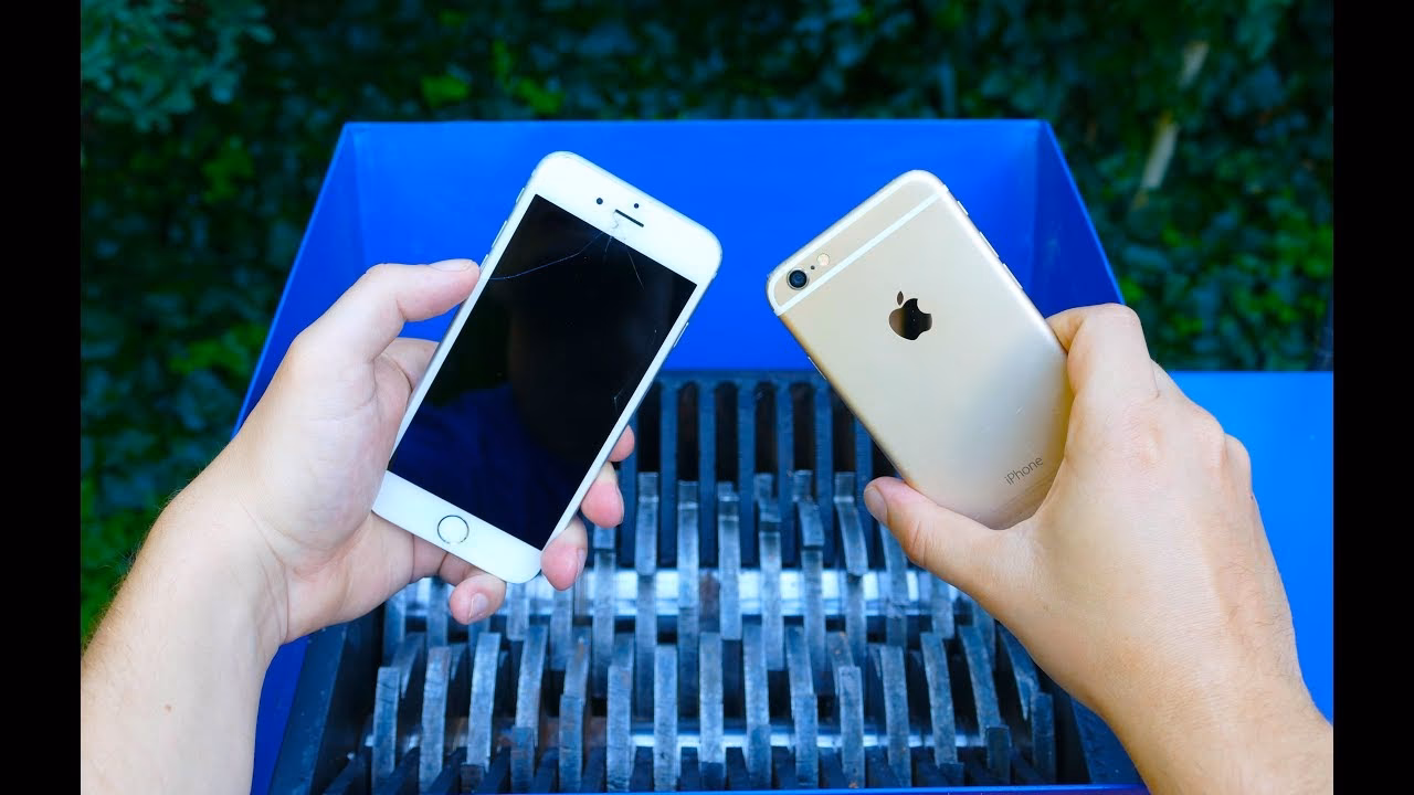 What happens after cell phone shredding?