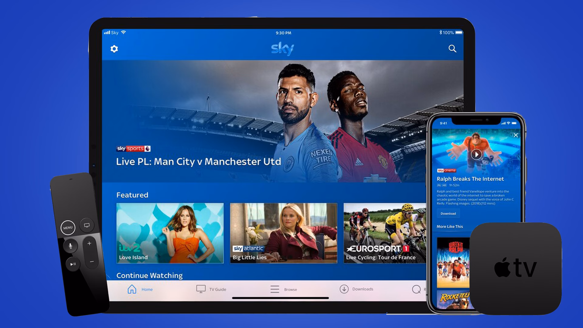 How to play Sky Go on Apple TV?