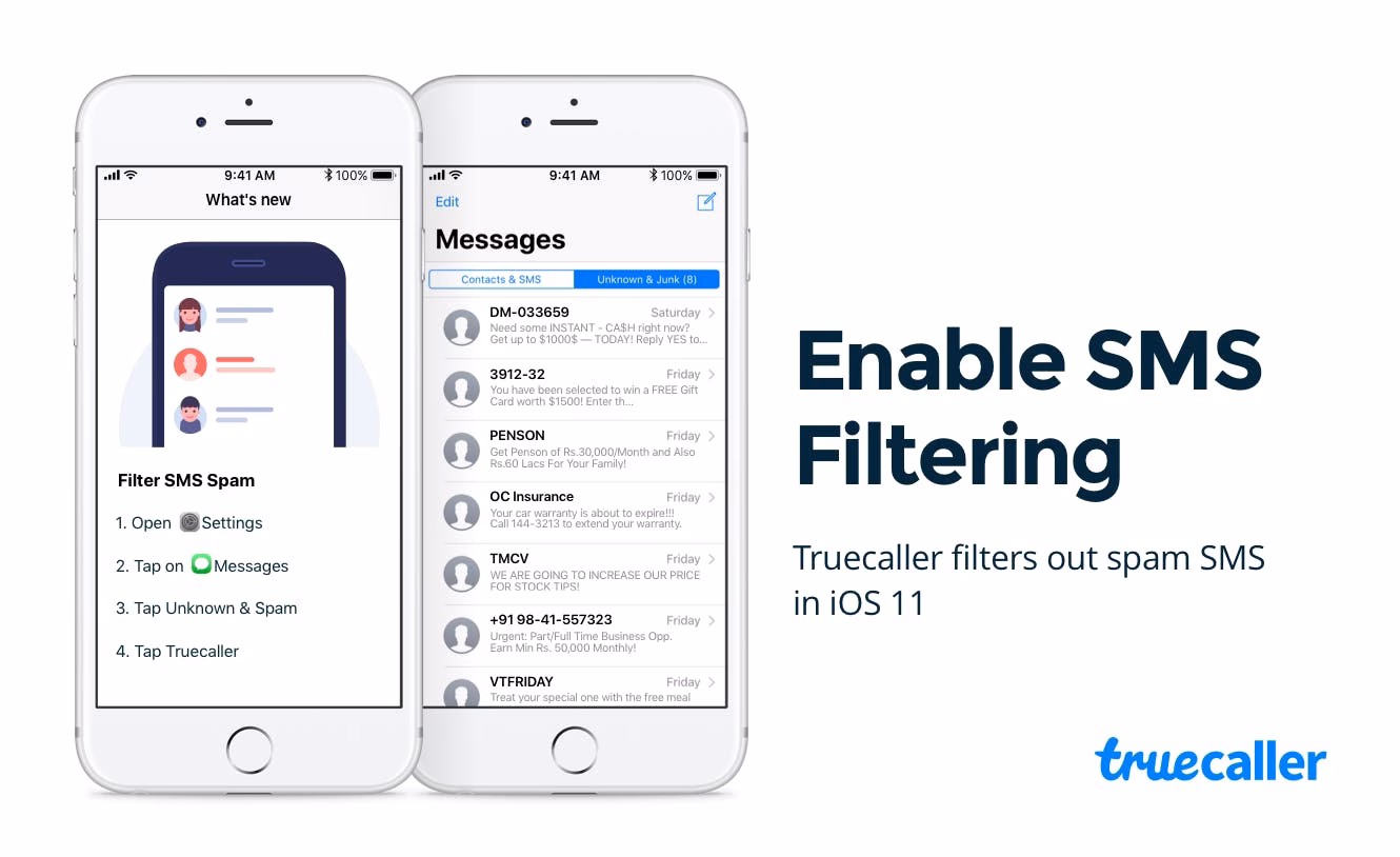 How do I report spam on iMessage?