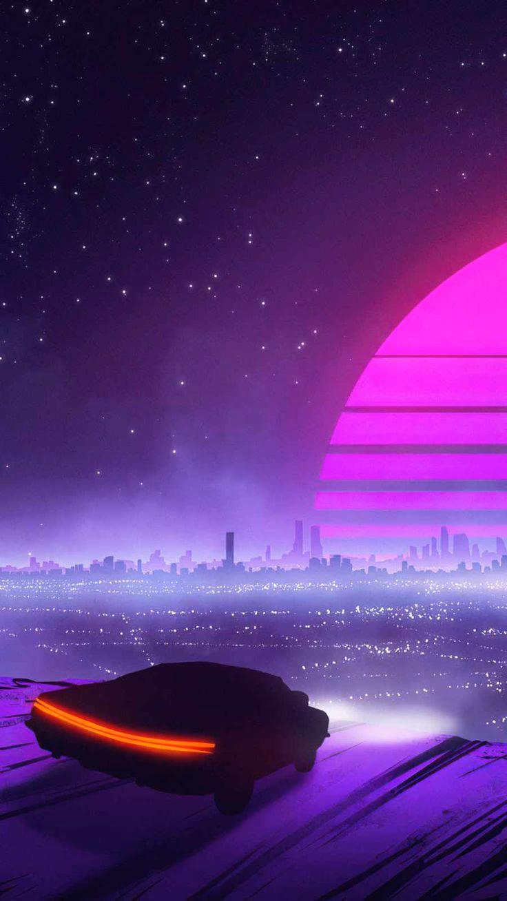How many high resolution synthwave wallpapers are there?