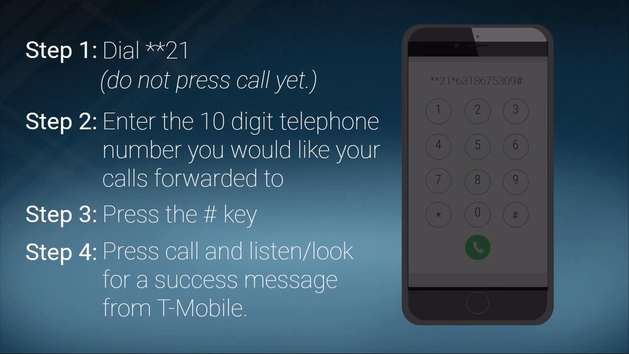 How do I disable T-Mobile Call Forwarding?
