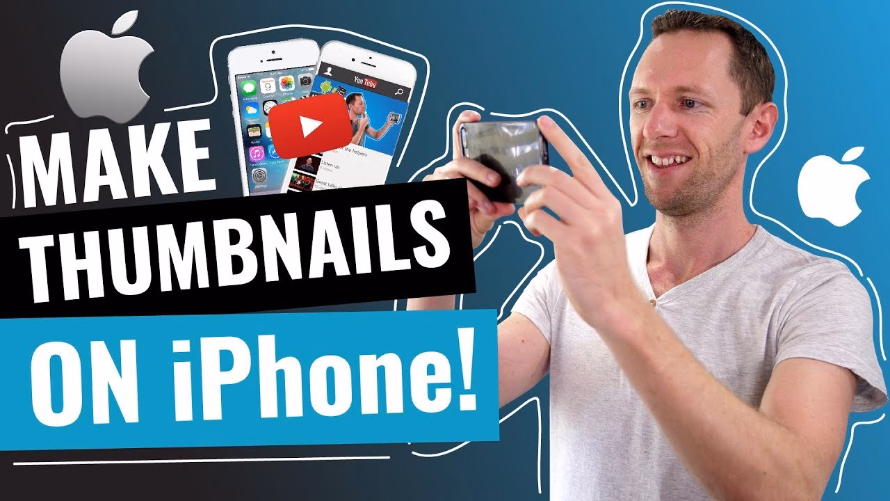 How to create a thumbnail on iPhone using Canva?