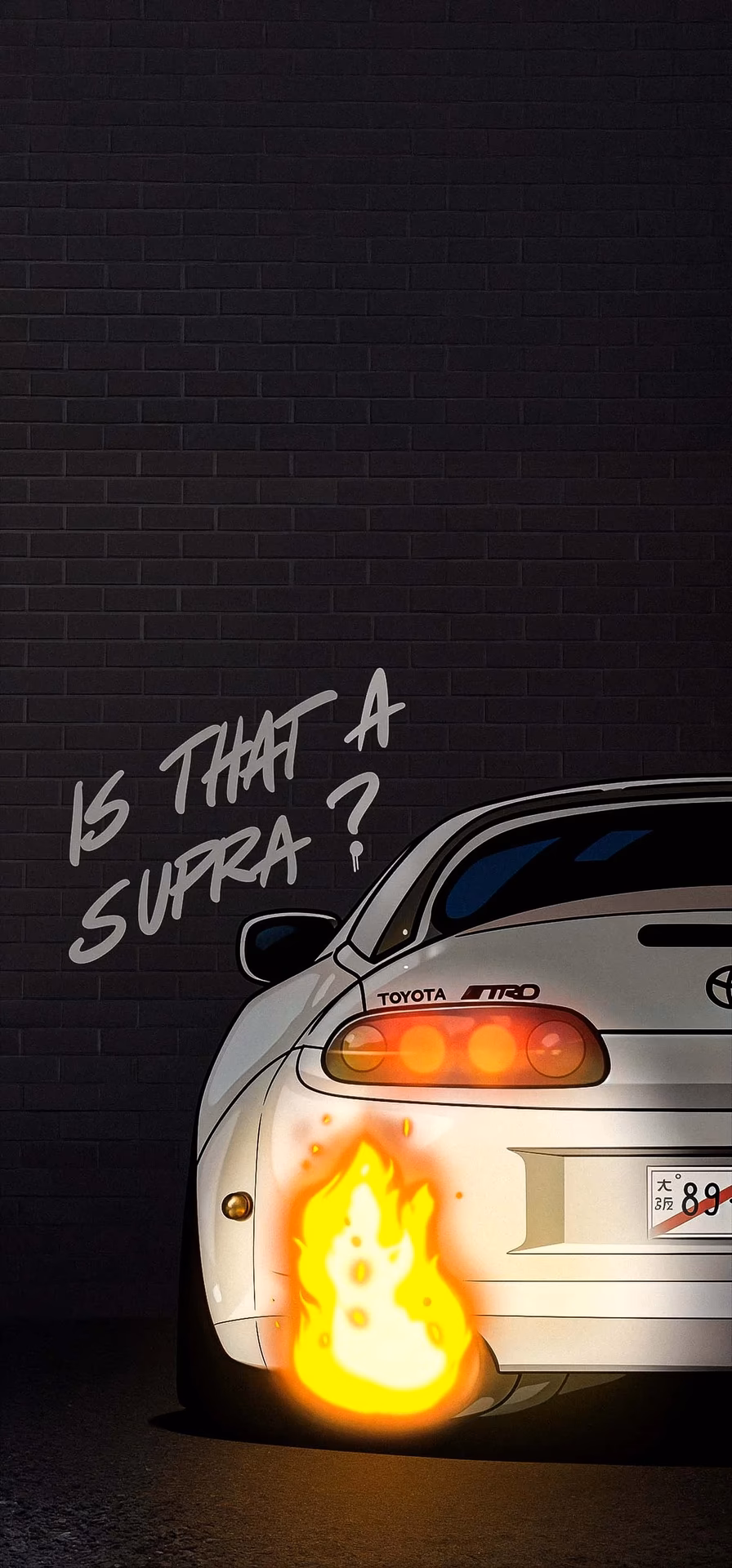 How many Toyota Supra iPhone wallpapers are there?