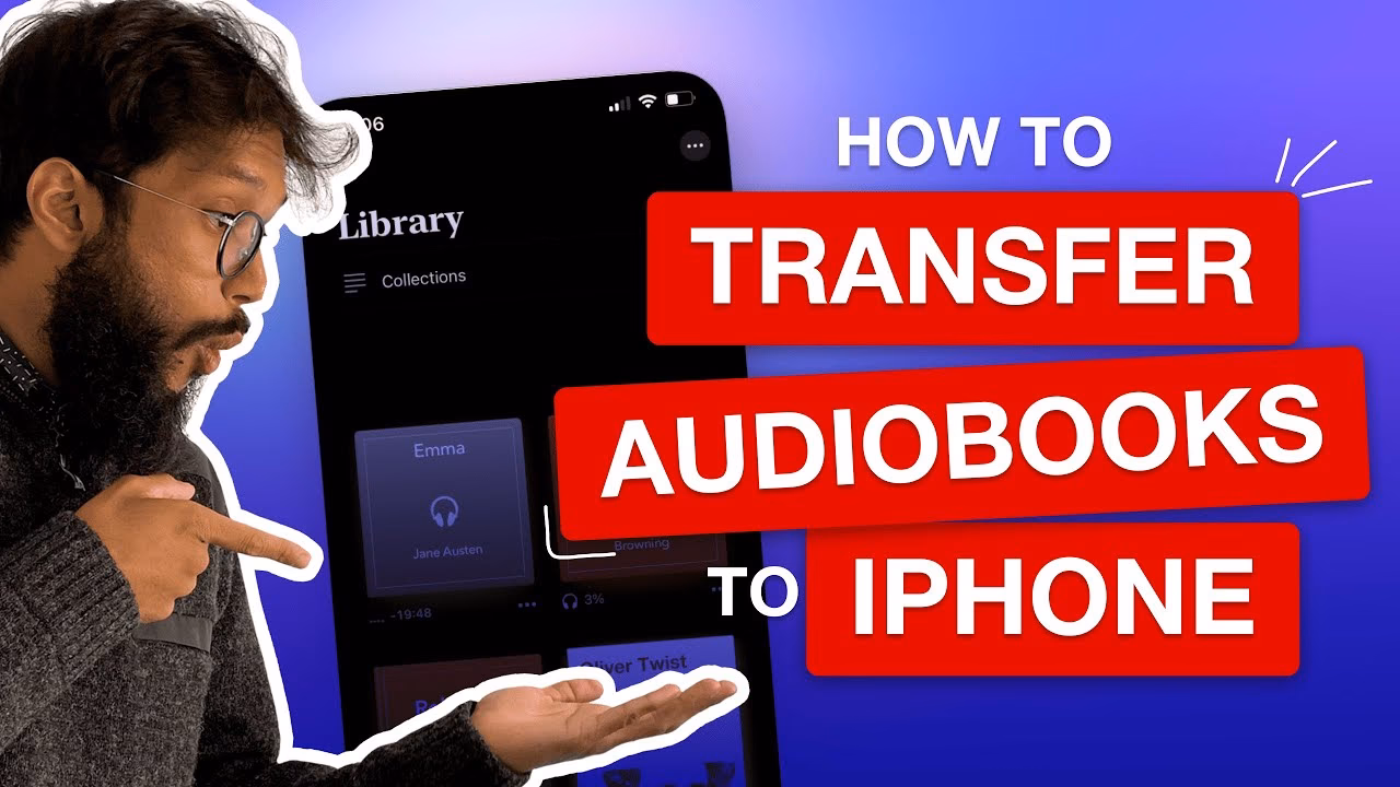 How to upload audiobooks to iPhone without launching iTunes?