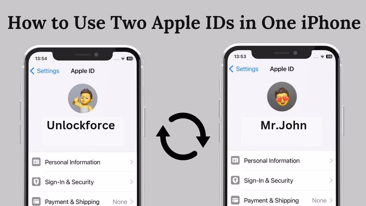 How to use multiple Apple IDs on a single iPhone/iPad?