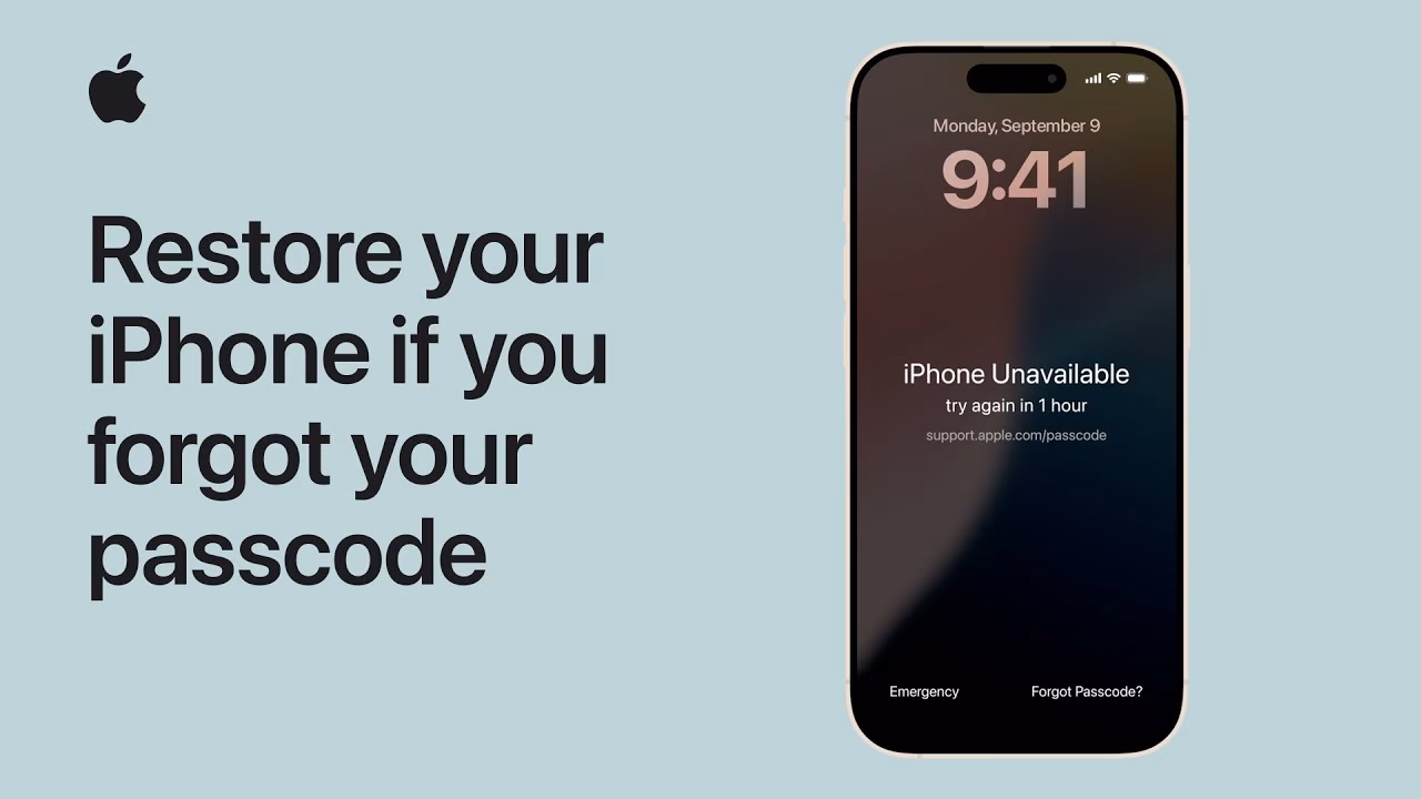 How to unlock iPhone without passcode?