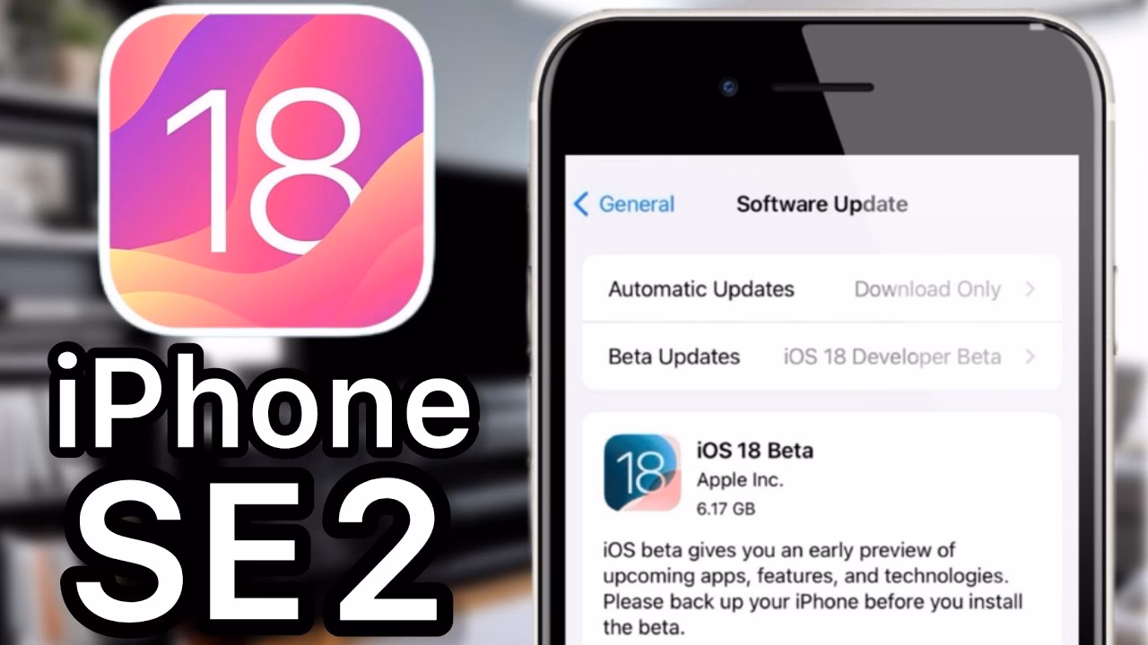How to update software on Apple iPhone SE (2020) iOS 18?