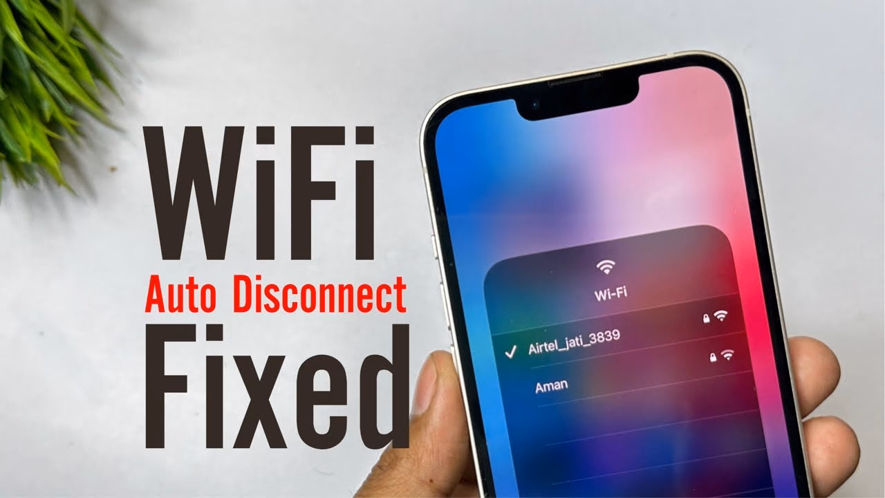How to remove Wi-Fi network if iPhone is locked or sleeping?