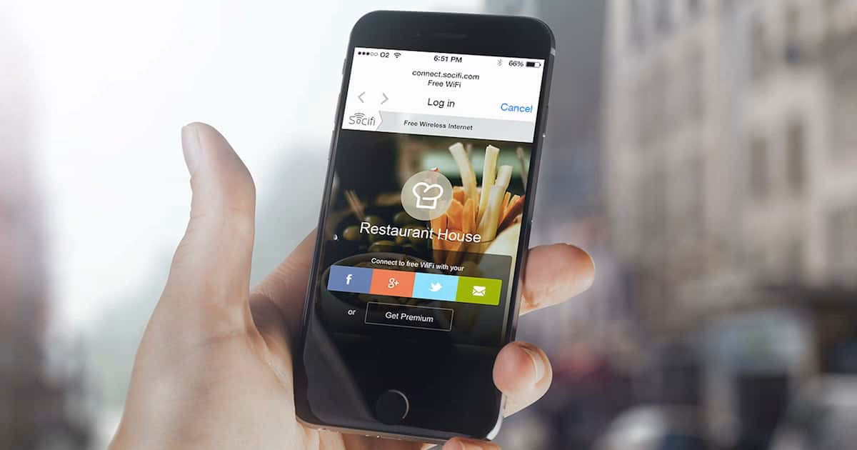 Why can't I use the public Wi-Fi network on my iPhone?