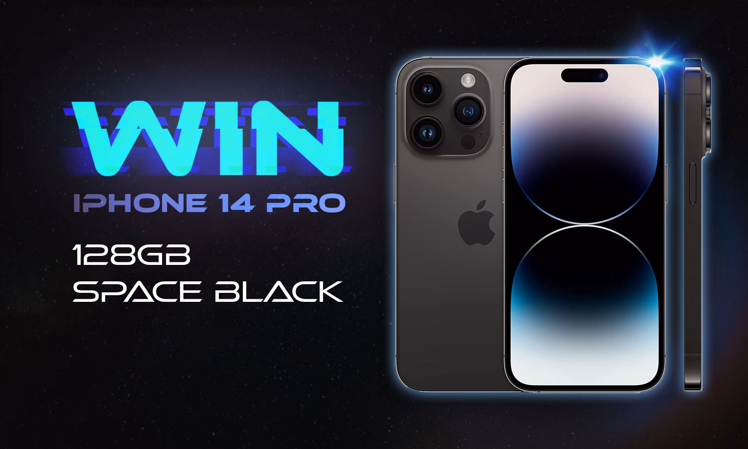 Can you win a new iPhone 15 in black?