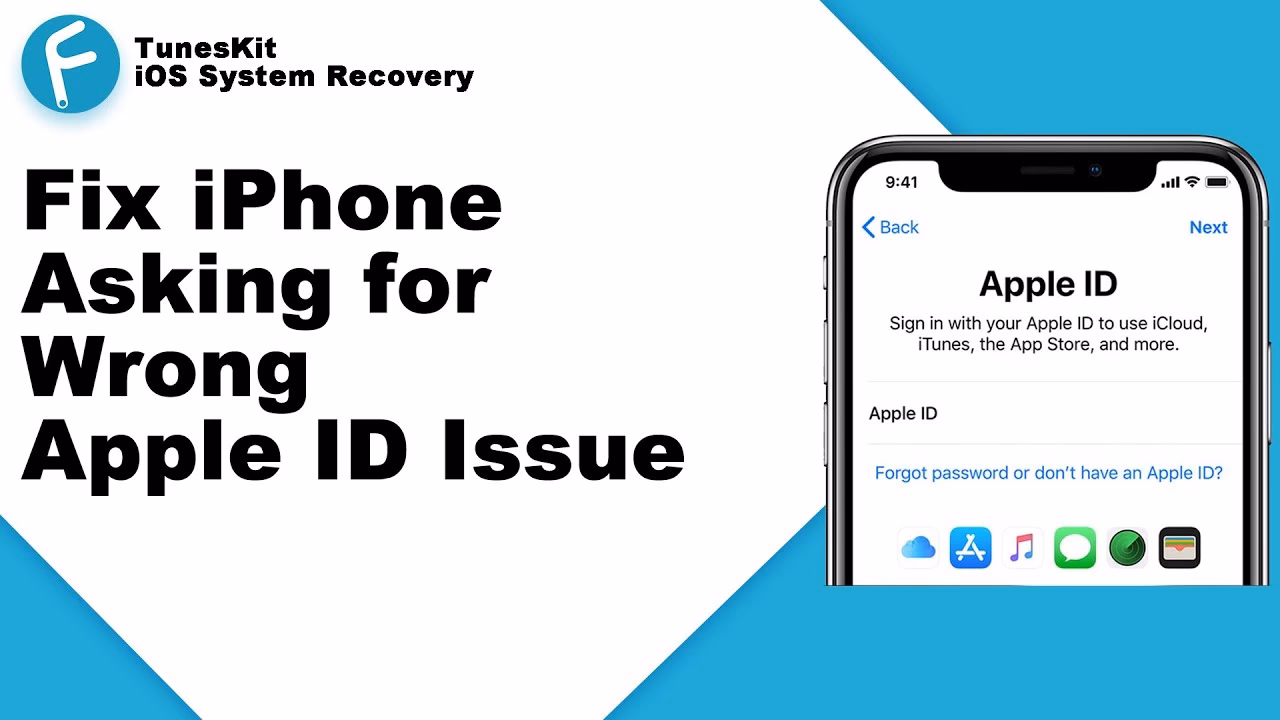 Why is my iPhone asking for wrong Apple ID?