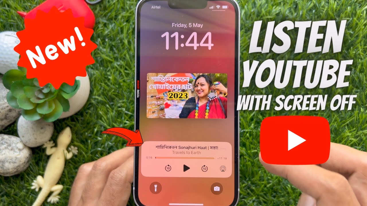 Can you listen to YouTube with the screen off on iPhone?